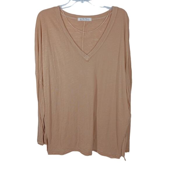 Free People We the Free On My Mind Oversized Long Sleeve Tee size Small - Picture 1 of 8